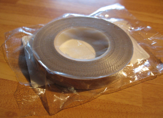 PTFE Glass Woven Tape 12mm x 10thou x 15mtr